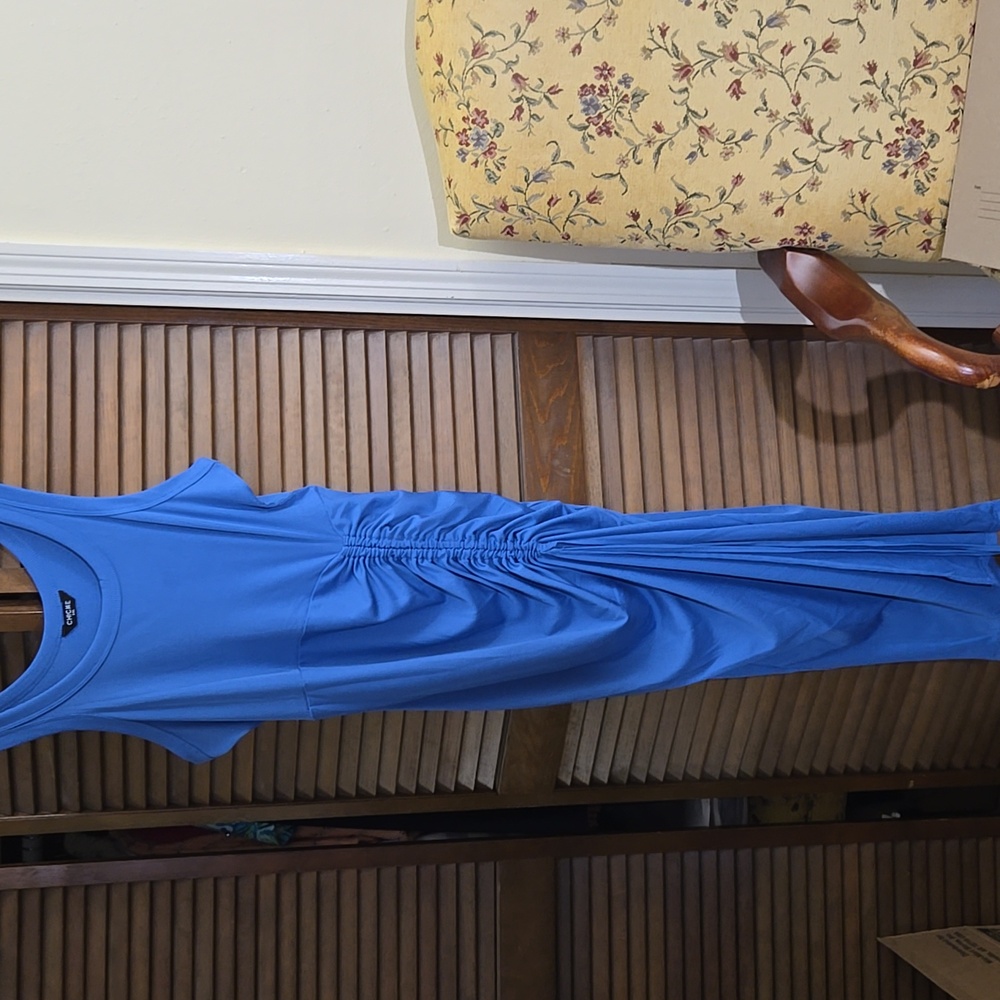 Chic Me  Ruched Maxi Dress NWOT